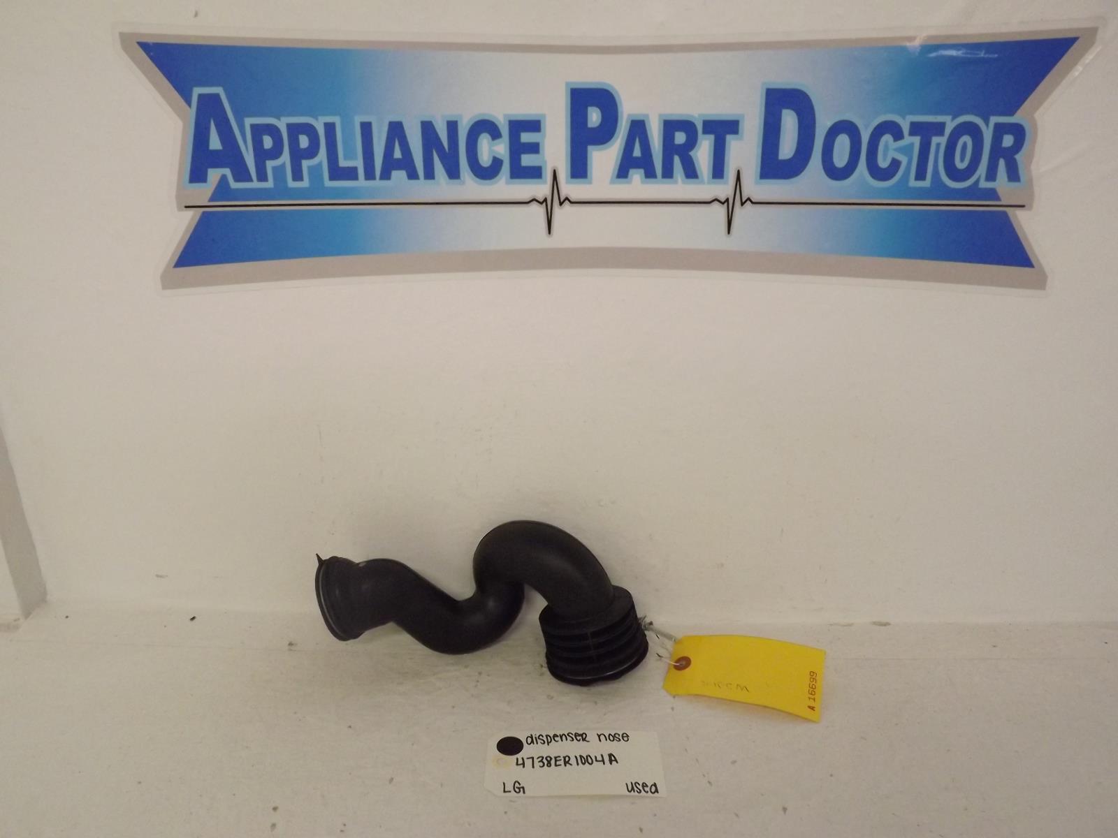 LG Washer 4738ER1004A Dispenser Hose Used LG Washer 4738ER1004A Dispenser Hose Used